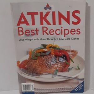 Atkins Best Recipes Cookbook 175 Low Carb Dishes